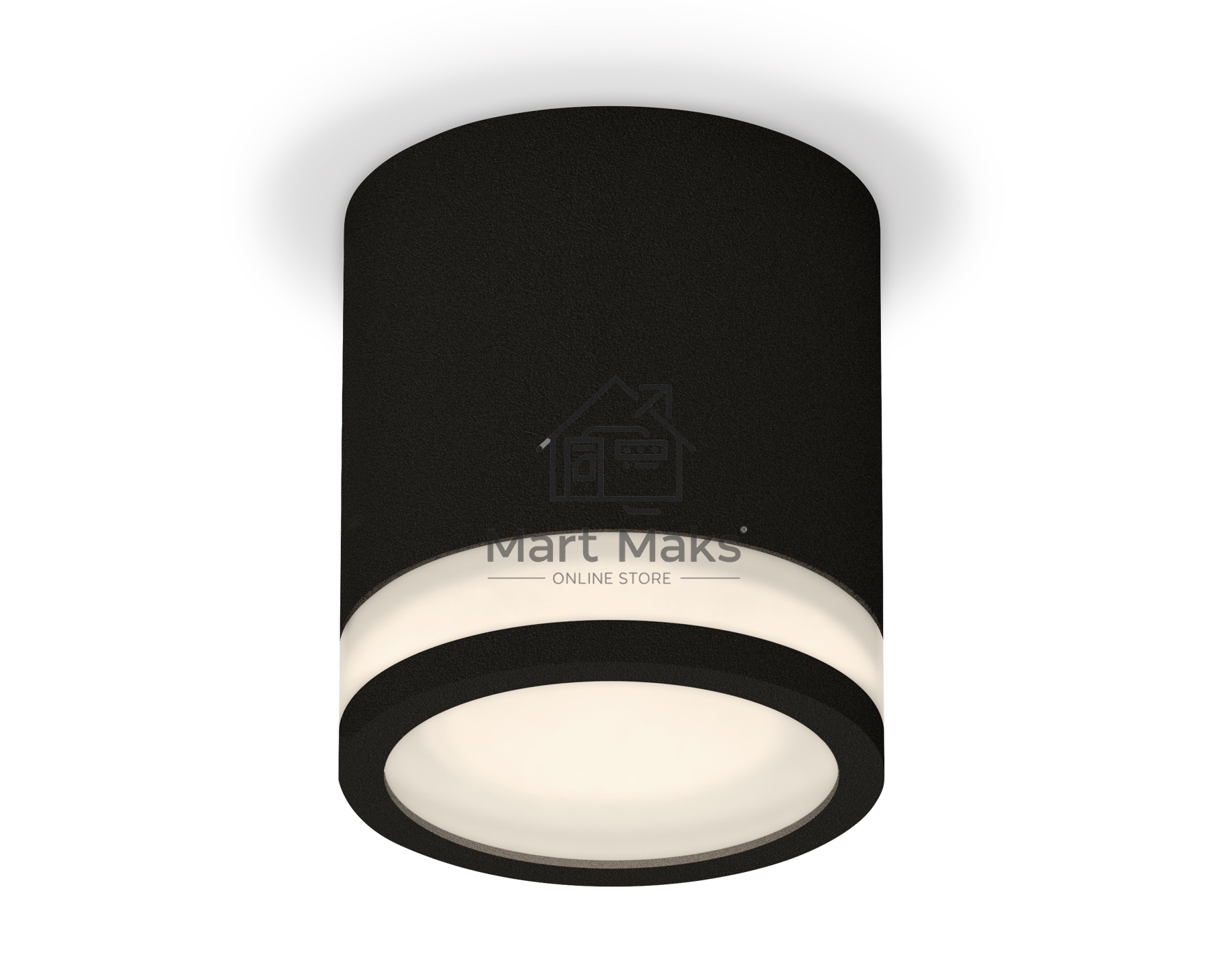 Светильник Ambrella Light XS7402031 SBK/FR черный песок/белый матовый MR16 GU5.3 (C7402, N7121)