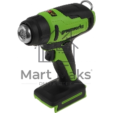 Фен строительный аккумуляторный GreenWorks G24HG, 24V, без АКБ и ЗУ (3400207)