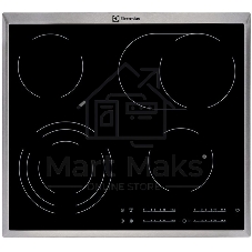 Электрическая варочная поверхность Electrolux EHF46547XK, 4 конфорки, с зоной расширения, стеклокерамика, 7100 Вт