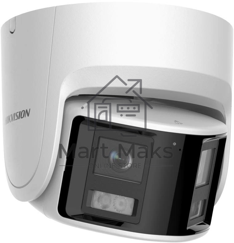 Камера видеонаблюдения IP Hikvision DS-2CD2346G2P-ISU/SL(2.8мм) 2.8-2.8мм корп.:белый