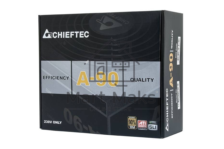 Блок питания Chieftec GDP-750C RTL, 750Вт, 140мм, модульный, черный