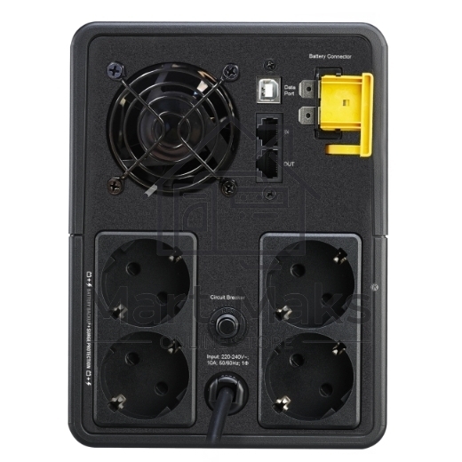 Источник бесперебойного питания APC Back-UPS BX2200MI-GR 1200Вт 2200ВА черный