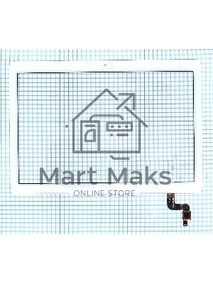 Сенсорное стекло (тачскрин) для Huawei MediaPad T3 10, белое