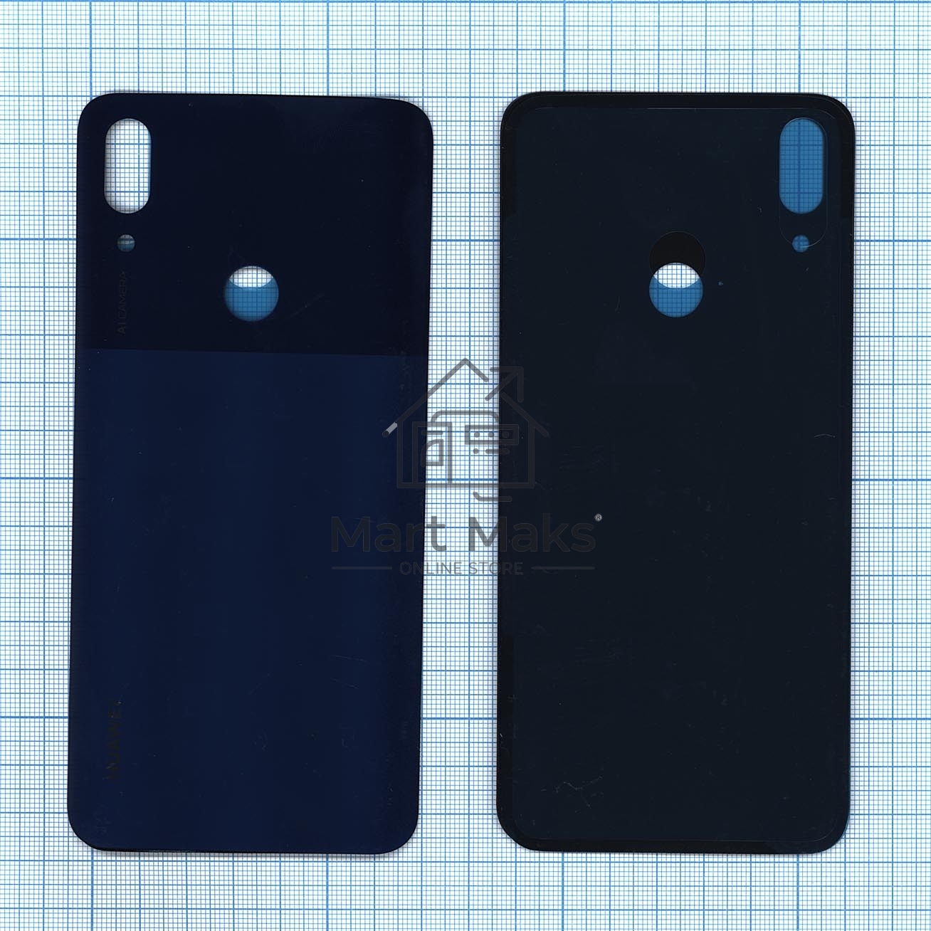 Задняя крышка для Huawei P Smart Z  синяя