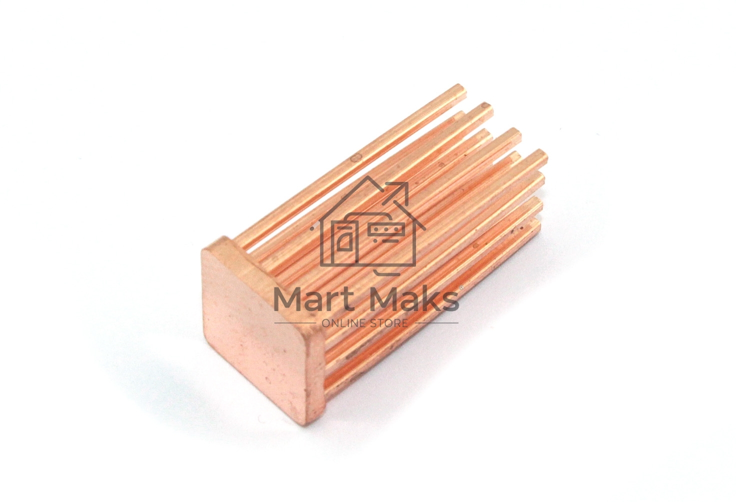 Медный радиатор 10х10х21 мм