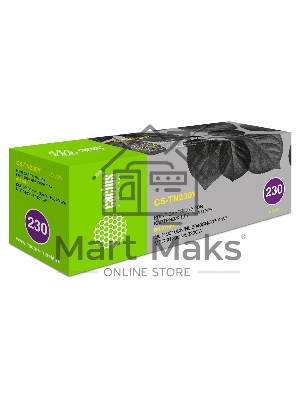 Картридж лазерный Cactus CS-TN230Y желтый (1400 стр.) для Brother HL-3040/3070, DCP-9010, MFC-9120/9320