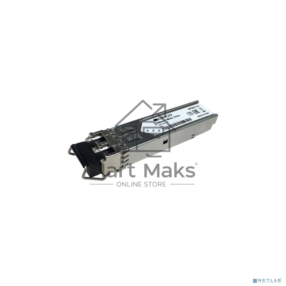 Трансивер SFP ORIGO OFM211LC/A1A с 1 портом 100Base-FX для многомодового оптического кабеля (до 2 км, разъем Duplex LC)