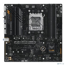 Материнская плата ASUS TUF GAMING A620M-PLUS, AM5, AMD A620, 4xDDR5, 4xSATA, 2xM.2, 1xPCI-E 4.0 x16, 2xPCI-E x1, 2xDP, 1xHDMI, 1x 2.5Gb LAN, 2xUSB-A 3.2 Gen 1, 4xUSB-A 2.0, 3x3.5 мм, 7.1, Micro-ATX