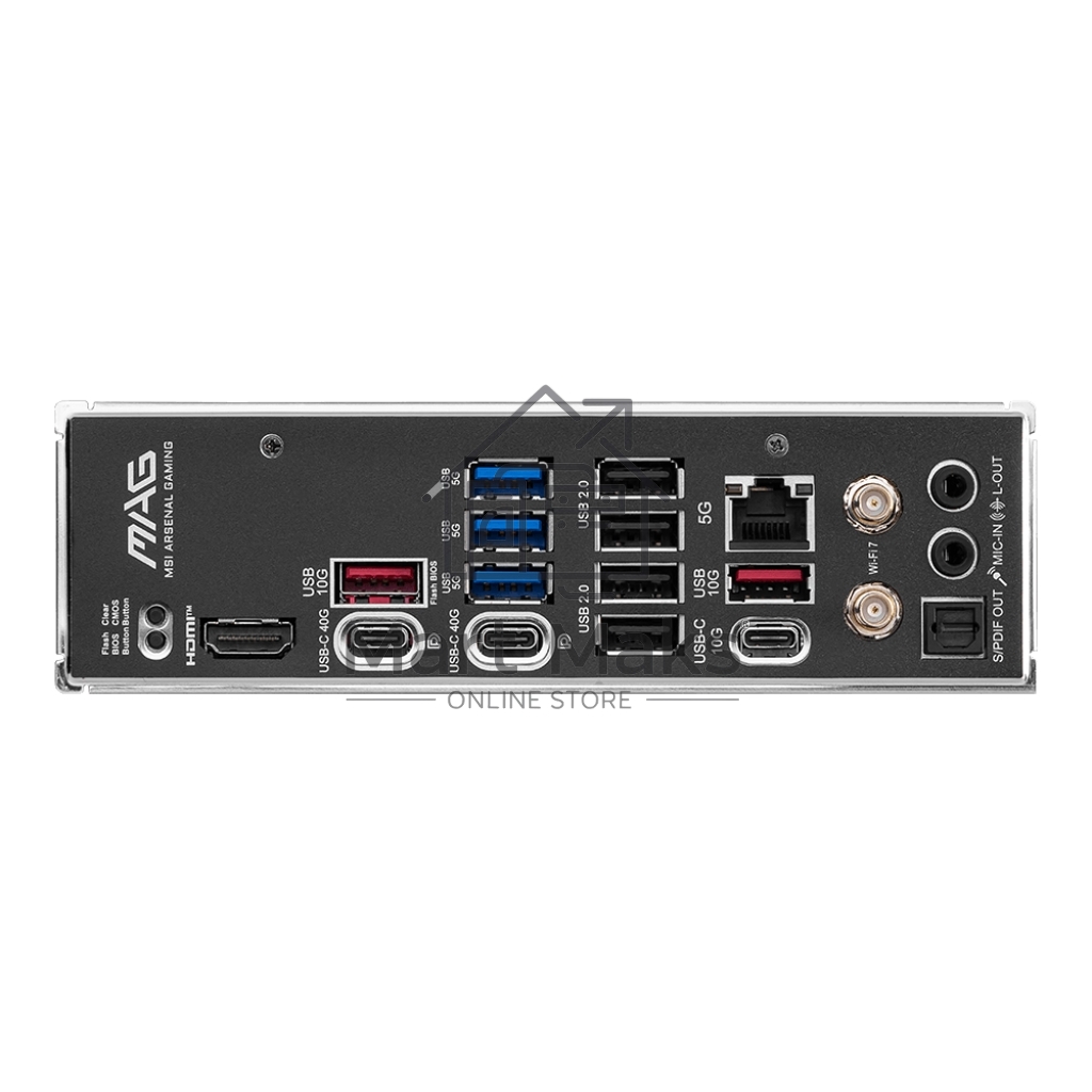 Материнская плата MSI MAG X870 TOMAHAWK WIFI, AM5, AMD X870, 4xDDR5, 4xSATA, 4xM.2, 1xPCI-E 3.0 x1, 1xPCI-E 4.0 x4, 1xPCI-E 5.0 x16, 1xHDMI, 2xUSB Type-C, 1x2.5Gb LAN, 2xUSB-A 3.2 Gen 1, 2xUSB-A 3.2 Gen 2, 2x3.5 мм, 7.1, Standard-ATX