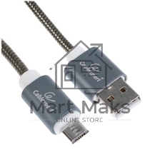 Кабель USB2.0 Cablexpert CC-G-mUSB01Gd-1M, AM/microB, серия Gold, длина 1м, золотой, блистер
