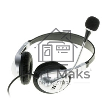 Гарнитура Ritmix RH-533 USB серебристый, проводная, USB