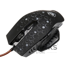 Мышь проводная Dialog Gan-Kata MGK-11U черный, 2400 dpi, USB, кнопки - 6
