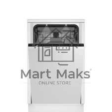 Встраиваемая посудомоечная машина Beko BDIS38120Q, белый, 44.8 см, 11 компл., 46 дБ, класс A