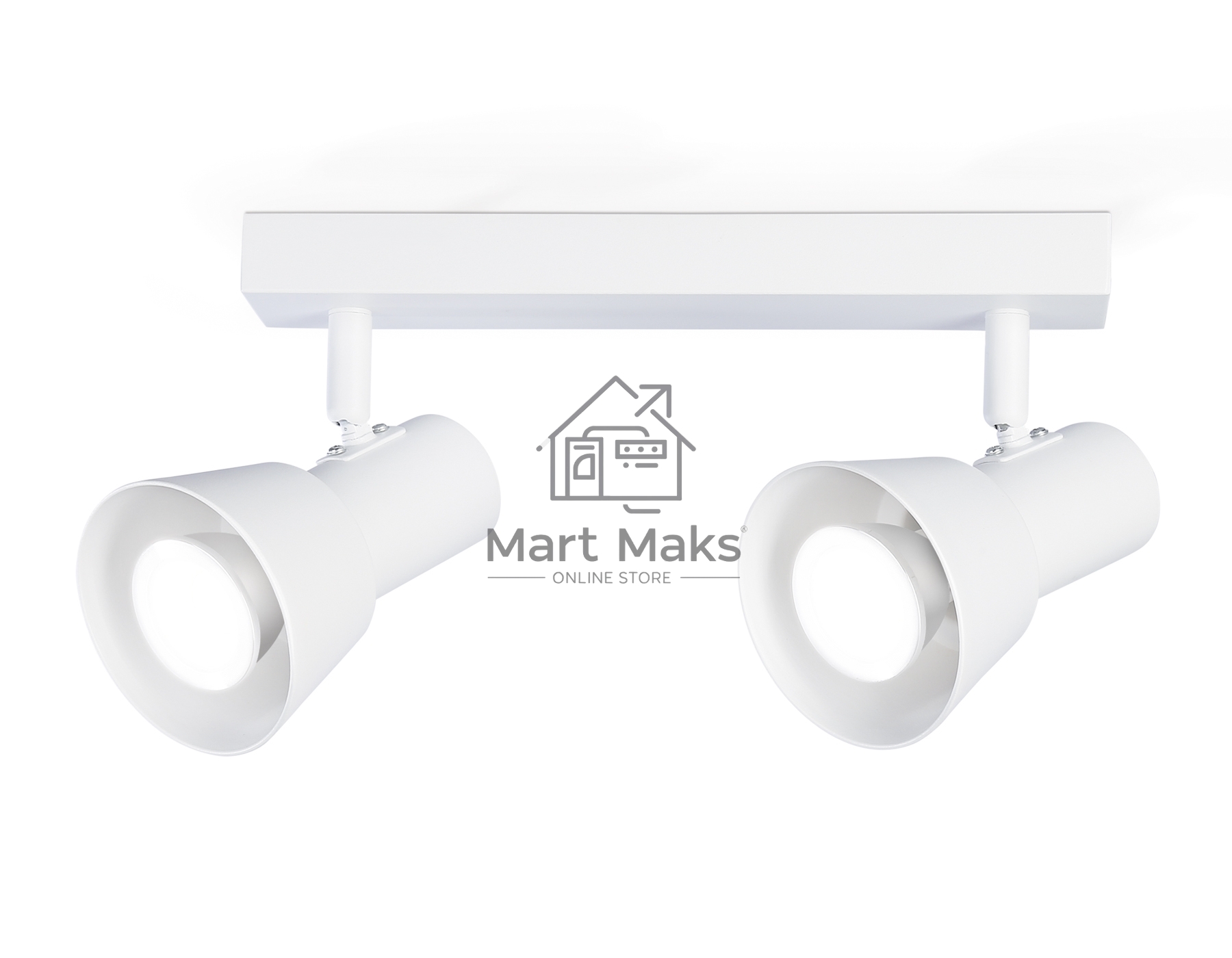 Светильник Ambrella light TA13115/2 WH белый GU10/2 max 12W 350*85*150