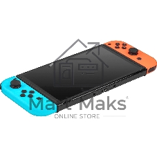 Игровая приставка Nintendo Switch OLED сине-красный