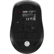 Мышь беспроводная Acer OMR300 черный, 1600 dpi, радиоканал, USB, кнопки - 6