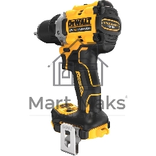 Дрель-шуруповерт DeWalt DCD800E1T-QW, 18 В, 1,7 Ач, 90 Нм, бесщеточный