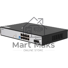 Коммутатор SNR SNR-S2300G-8TM, 8×1 Гбит/с + 2×2.5 Гбит/с SFP, настраиваемый