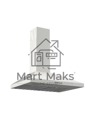 Вытяжка каминная Oasis KB-60W белый, 60 см, 650 м³/ч, 44 дБ