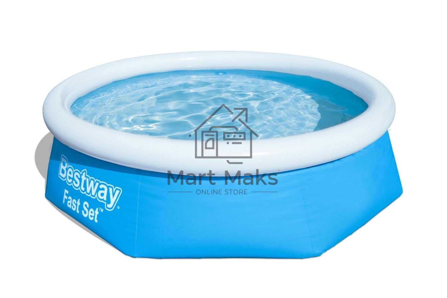 Бассейн BestWay Fast Set 244х66см, 2100л, фил.-насос 1249л/ч 57268 BW
