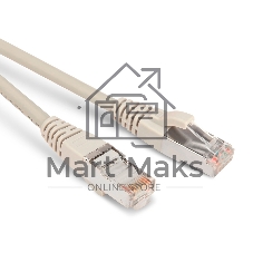 Патч-корд Hyperline PC-LPM-STP-RJ45-RJ45-C5e-1.5M-LSZH-GY Патч-корд F/­UTP, экранированный, Cat.5e, LSZH, 1.5 м, серый