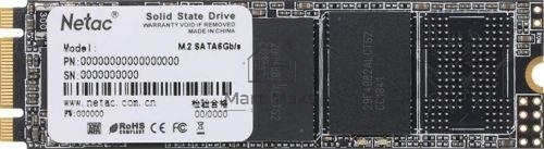 Накопитель SSD Netac N535N, 128GB, M.2 2280, SATA-III, R/W 510/440
