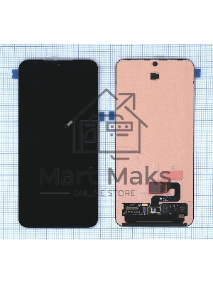 Дисплей для Samsung Galaxy S24 Plus 5G S926B с тачскрином без рамки ServicePack черный GH82-33332A