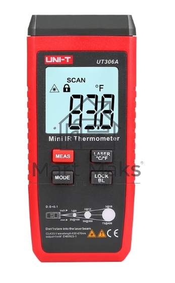 Пирометр карманный UNI-T UT306A