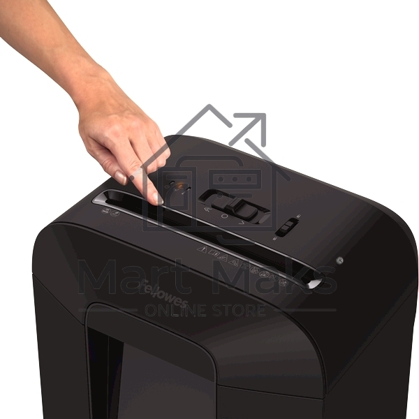 Шредер Fellowes PowerShred LX85 (секр.P-4)/перекрестный/12лист./19лтр./скрепки/скобы/пл.карты