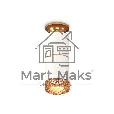 Светильник Ambrella Light XS6301261 SWH/PYG/CF белый песок/золото желтое полированное/кофе MR16 GU5.3