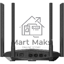 Роутер беспроводной Digma DWR-N302LTE N300 10/100BASE-TX/3G/4G cat. 4 черный