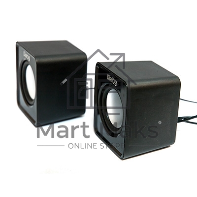 Колонки Dialog Colibri AC-02UP черный акустические колонки 2.0, 5W RMS, питание от USB