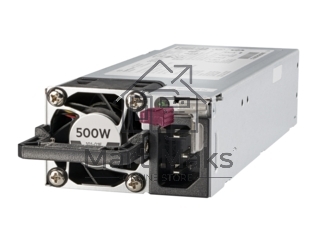 Серверный блок питанияHPE 500W Flex Slot Platinum Hot Plug Low Halogen Power Supply Kit с горячей заменой