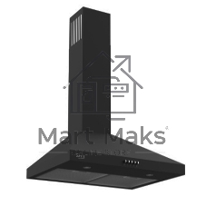 Вытяжка каминная Oasis KB-60B (FR) черный, 60 см, 600 куб. м/ч, 44 дБ
