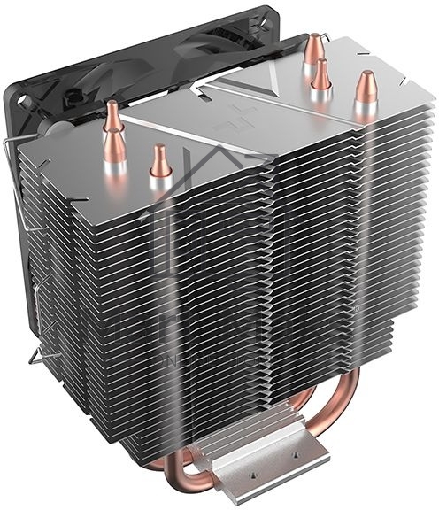 Кулер для процессора DEEPCOOL GAMMAXX 300 FURY серебристый, 92 мм, алюминий/медь, 1800 об/мин, 21 дБ, 4 pin, 130 Вт, 130.5 мм