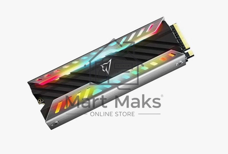 Накопитель SSD Netac NV3000 RGB, 2TB, PCIe 3.0 x4, M.2 2280, NVMe, R/W 3500/2100, с радиатором