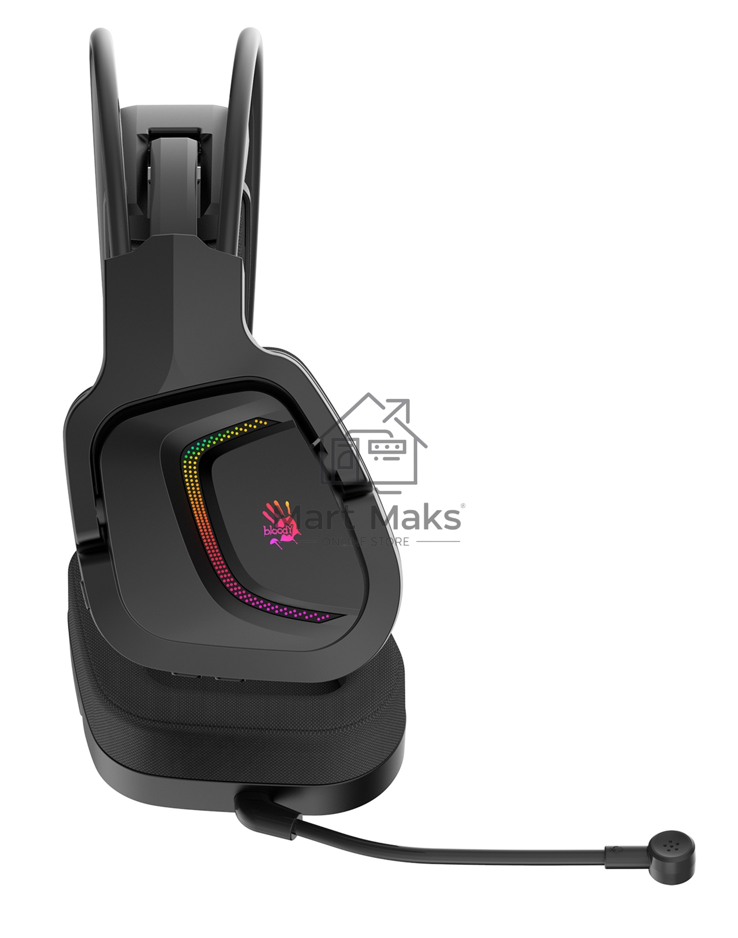 Наушники с микрофоном A4Tech Bloody MR575 черный BT оголовье (MR575)