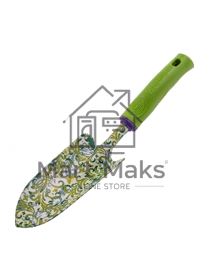 Совок посадочный широкий Palisad 80х330 мм, стальной, пластиковая рукоятка