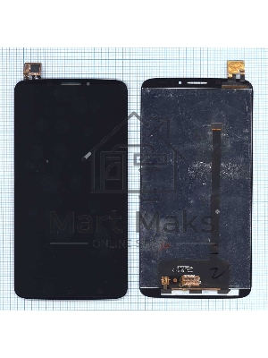 Дисплей для Alcatel One Touch Hero 8020D черный