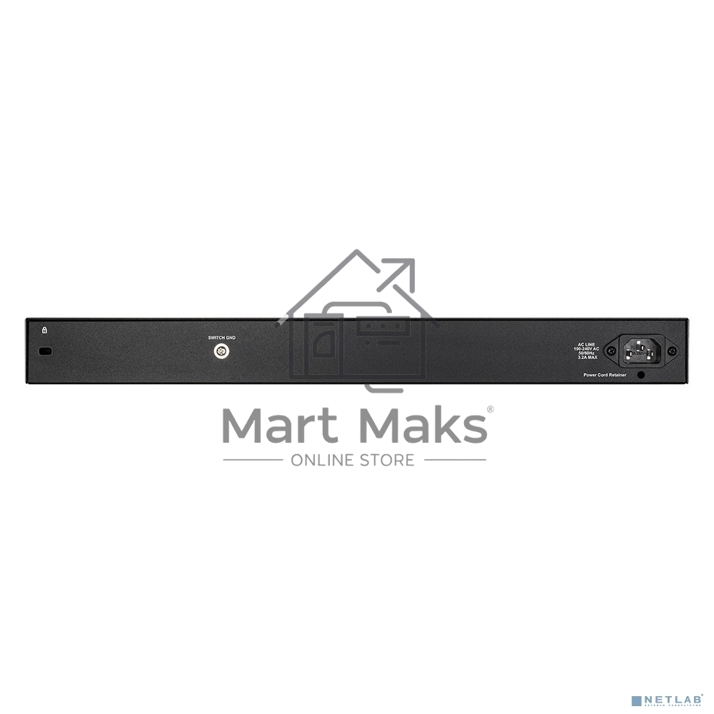 Коммутатор D-Link DGS-1210-28P/FL1A, L2 Managed Switch with 24 10/100/1000Base-T ports and 4 100/1000Base-T/SFP combo-ports (24 PoE ports 802.3af/802.3at (30 W), PoE Budget 193 W).8K Mac address, 802.3x Flow Co