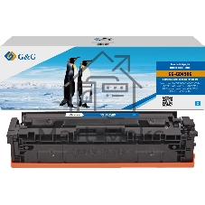 Картридж лазерный G&G GG-C045HC 045H голубой (2200 стр.) для Canon imageCLASS MF634Cdw/MF632Cdw/LBP612Cdw/i-Sensys LBP611Cn/LBP613Cdw/MF631Cn/MF633Cdw/MF635Cx