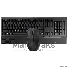 Комплект клавиатура+мышь Rapoo X1960 беспроводной, USB, 1000 DPI, чёрный