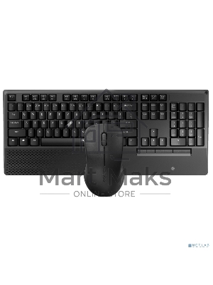 Комплект клавиатура+мышь Rapoo X1960 беспроводной, USB, 1000 DPI, чёрный