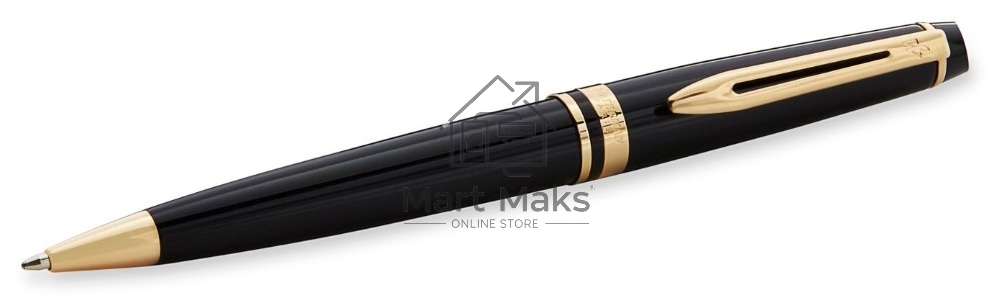 Ручка шариковая Waterman Expert 3 (CWS0951700) Black Laque GT M, синие чернила, подарочная коробка