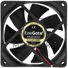 Вентилятор для корпуса ExeGate ExtraPower EP02510S2P-5 черный, 25 мм, 12000 об/мин, 26 дБ, 2 pin