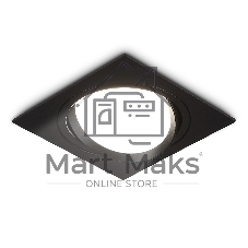Светильник Ambrella light TN51917 BK черный GX53 max 12W 115*115*23