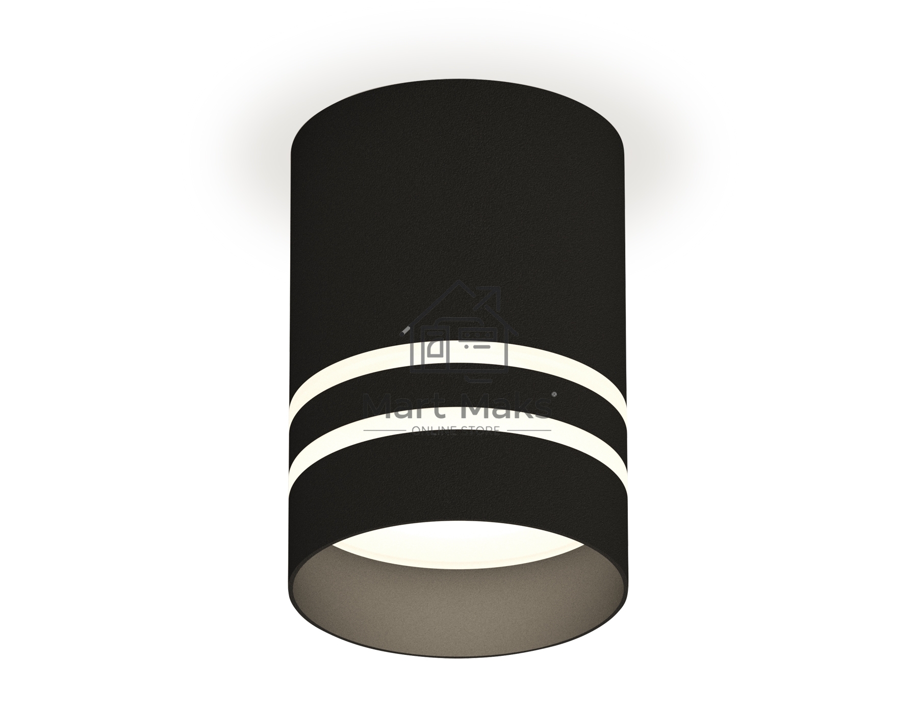 Светильник Ambrella Light XS7402032 SBK/FR черный песок/белый матовый MR16 GU5.3 (C7402, N7142)