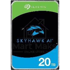 Жесткий диск HDD Seagate SkyHawk AI 20Tb 7200rpm SATA 512Mb 3.5
