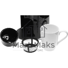 Кофеварка капельная Kitfort KT-763 350Вт черный