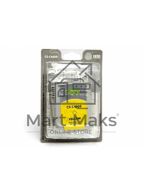 Картридж струйный Cactus CS-C4909 №940 желтый (30 мл) для HP OfficeJet PRO 8000/8500